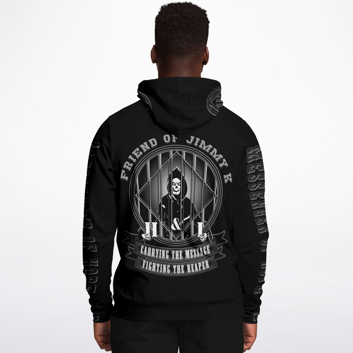 Fighting The Reaper AOP Hoodie