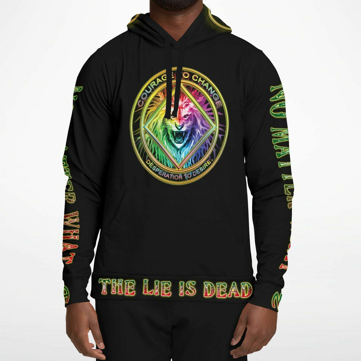 Courage To Change V.1 AOP Hoodie