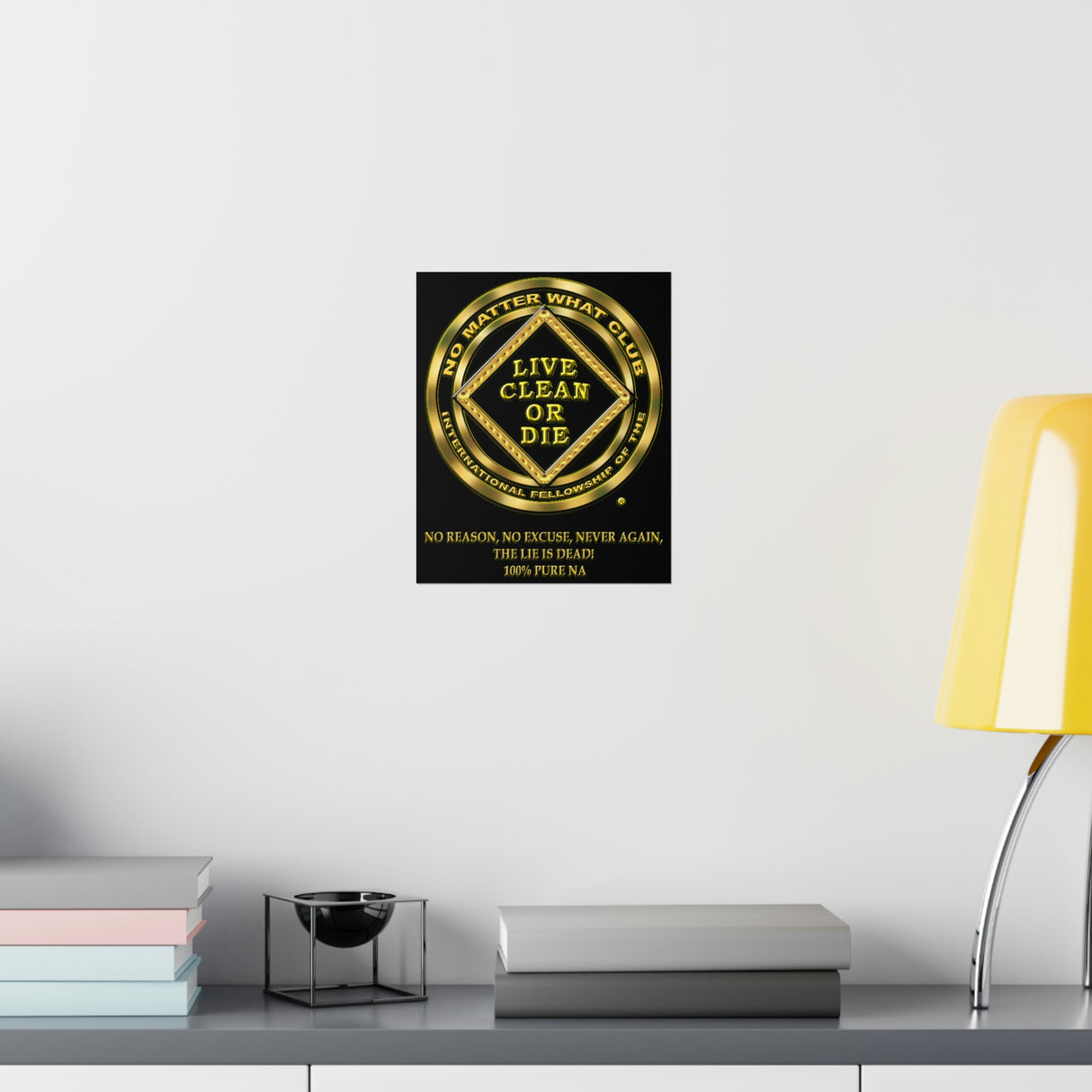 No Matter What Gold Vertical Posters