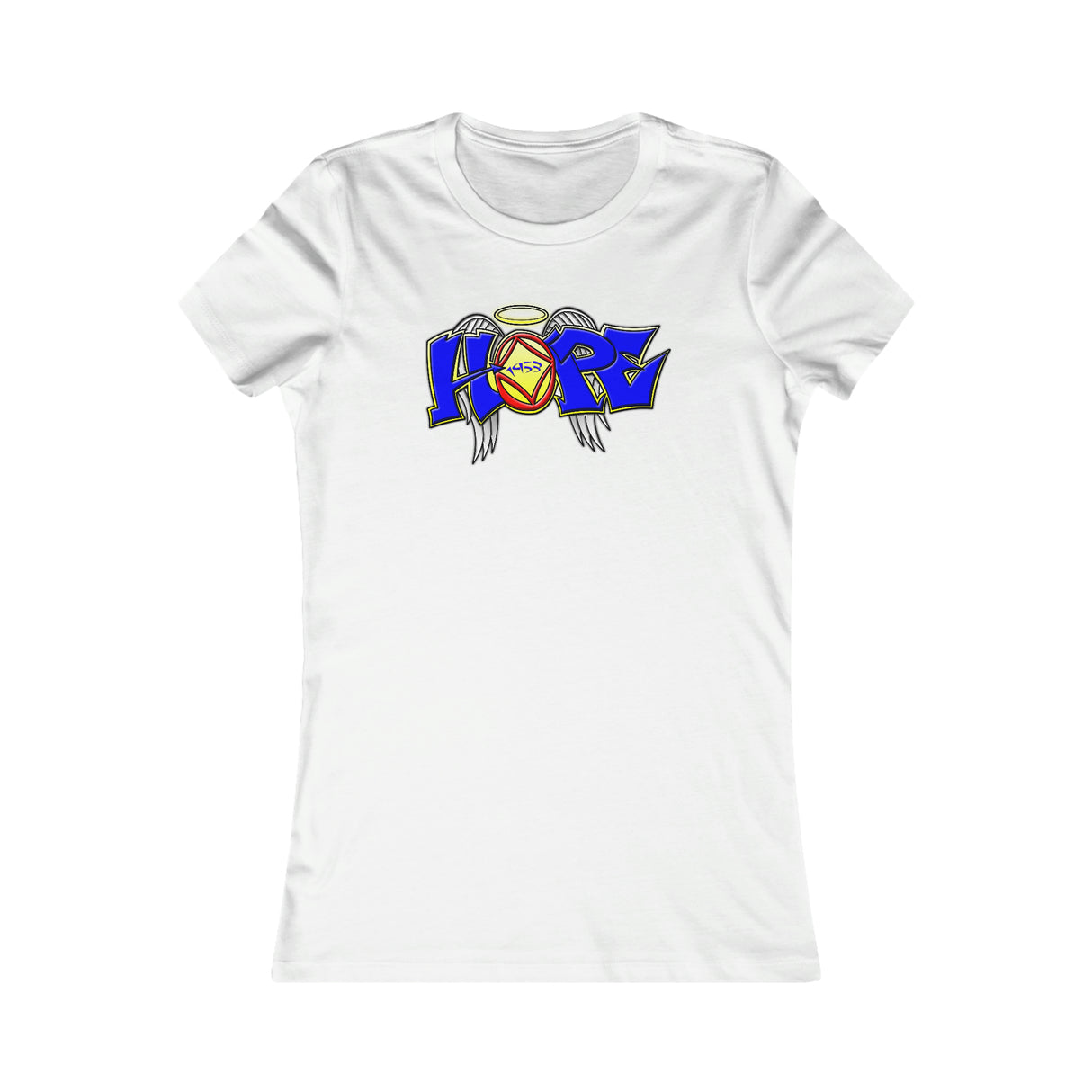 Hope Wings Graffiti Style Women's DTG Tee