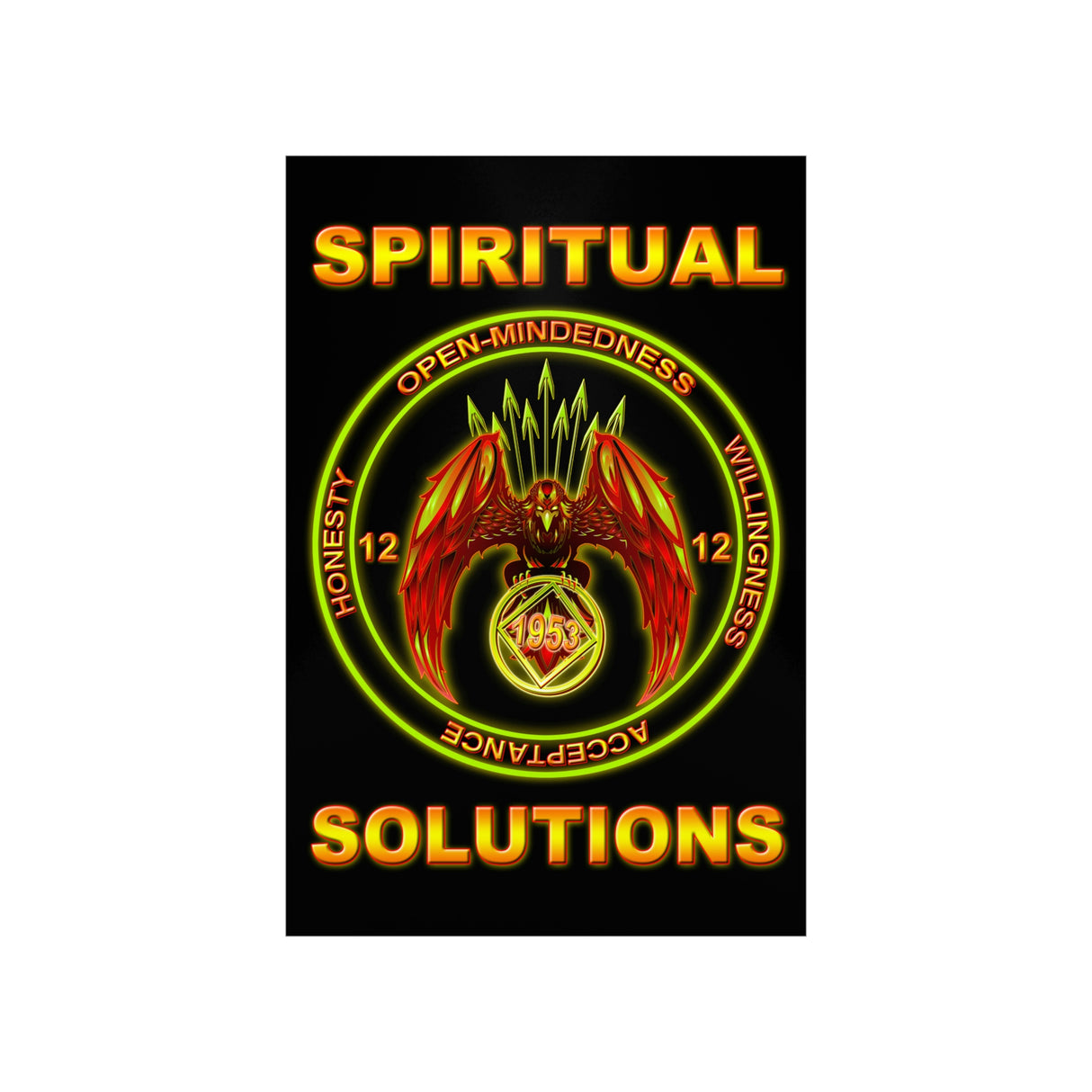 Spiritual Solutions Vertical Posters