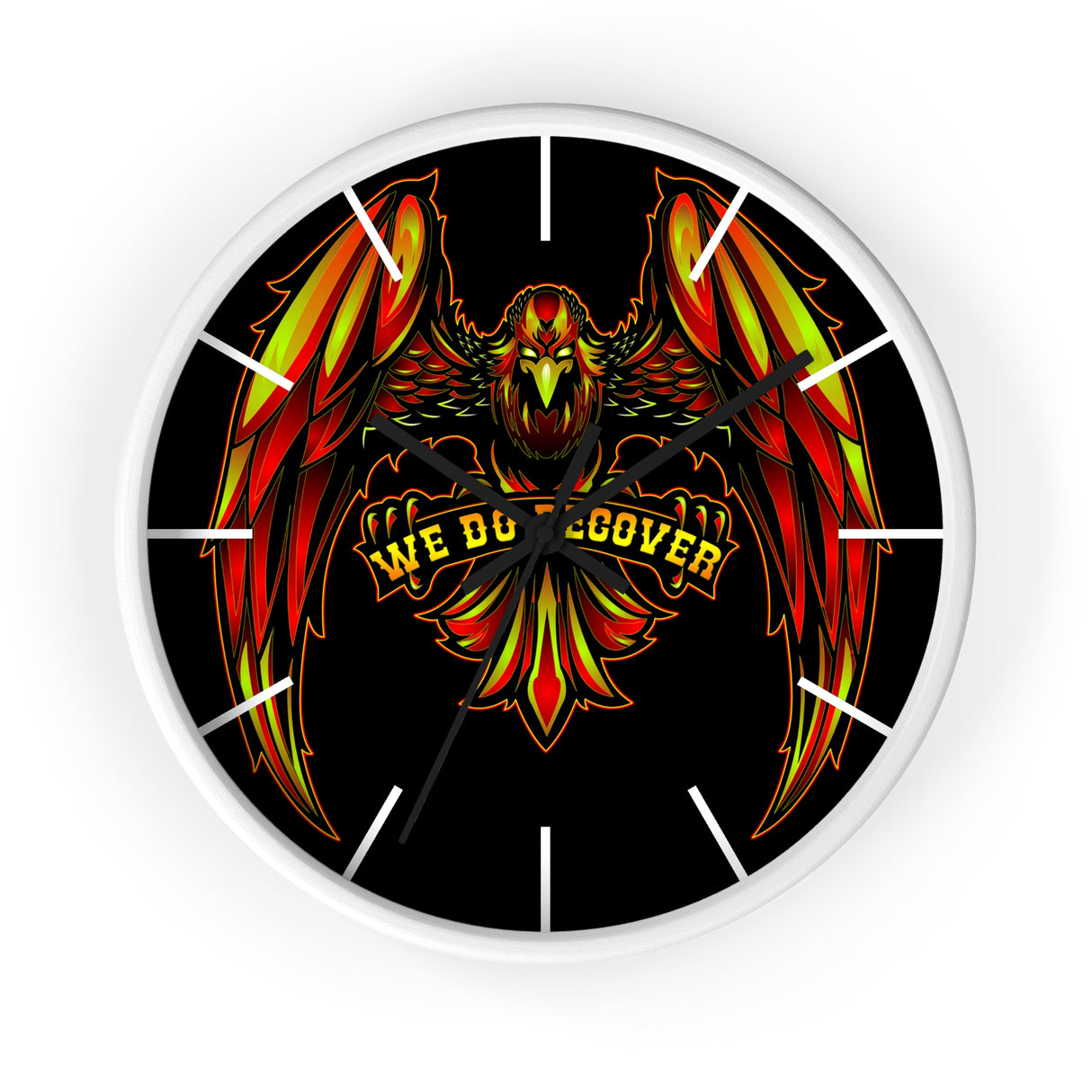 We Recover Eagle Wall clock