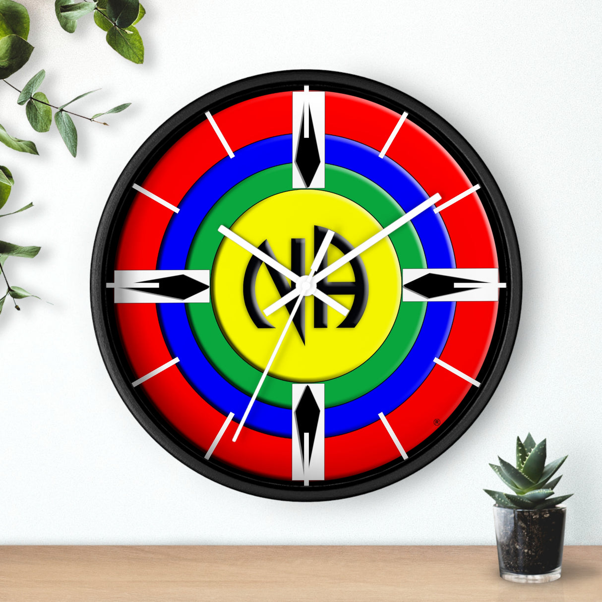 The Group Logo Logo Wall clock