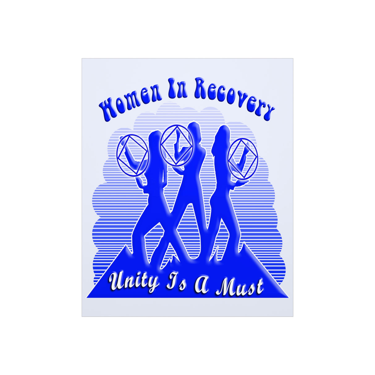 Women In Recovery Vertical Posters