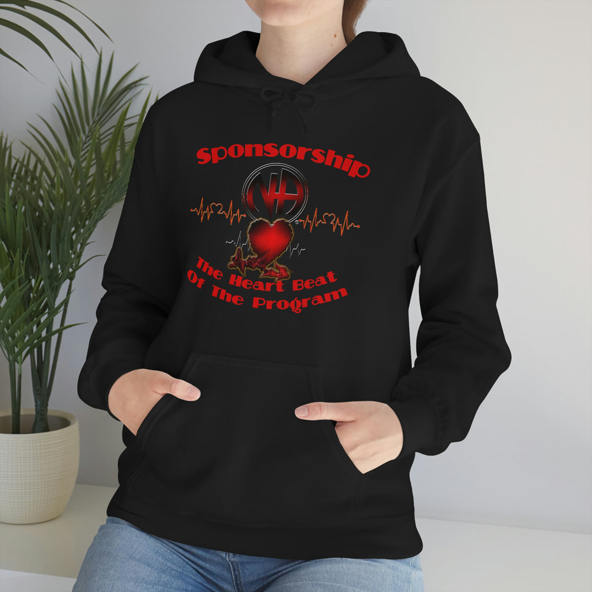 Sponsorship Heart Beat dtg Hoodie