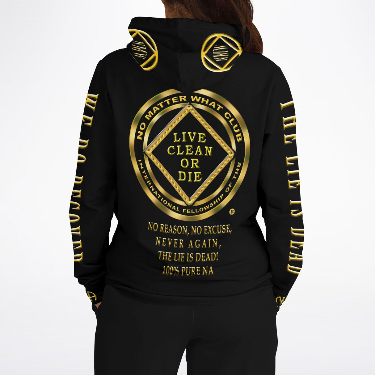 No Matter What AOP Hoodie