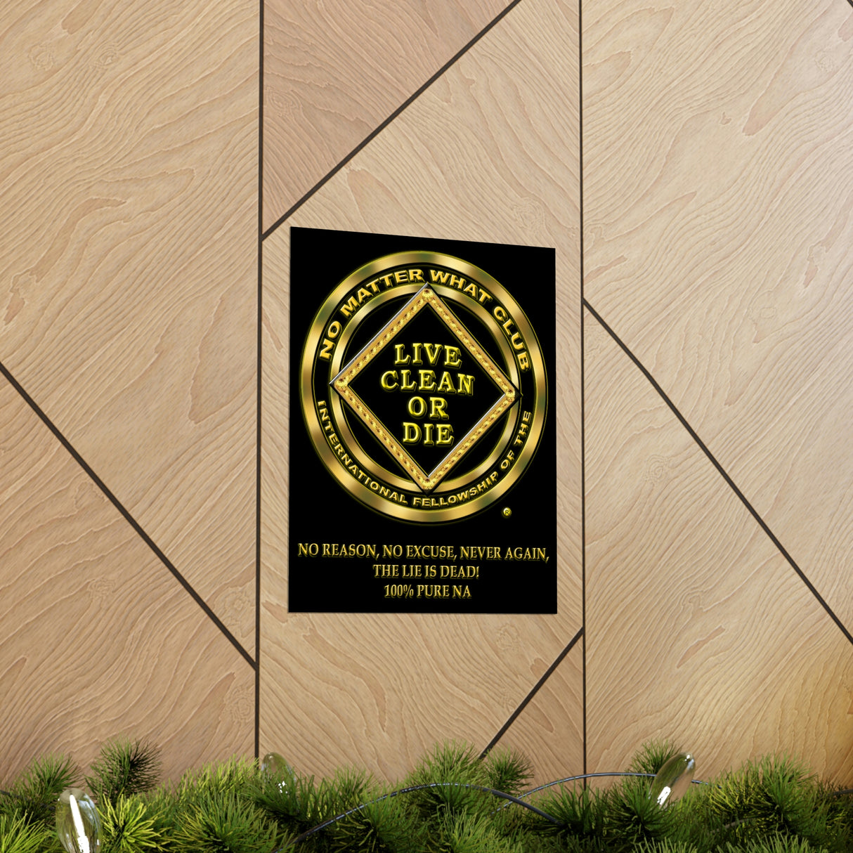 No Matter What Gold Vertical Posters