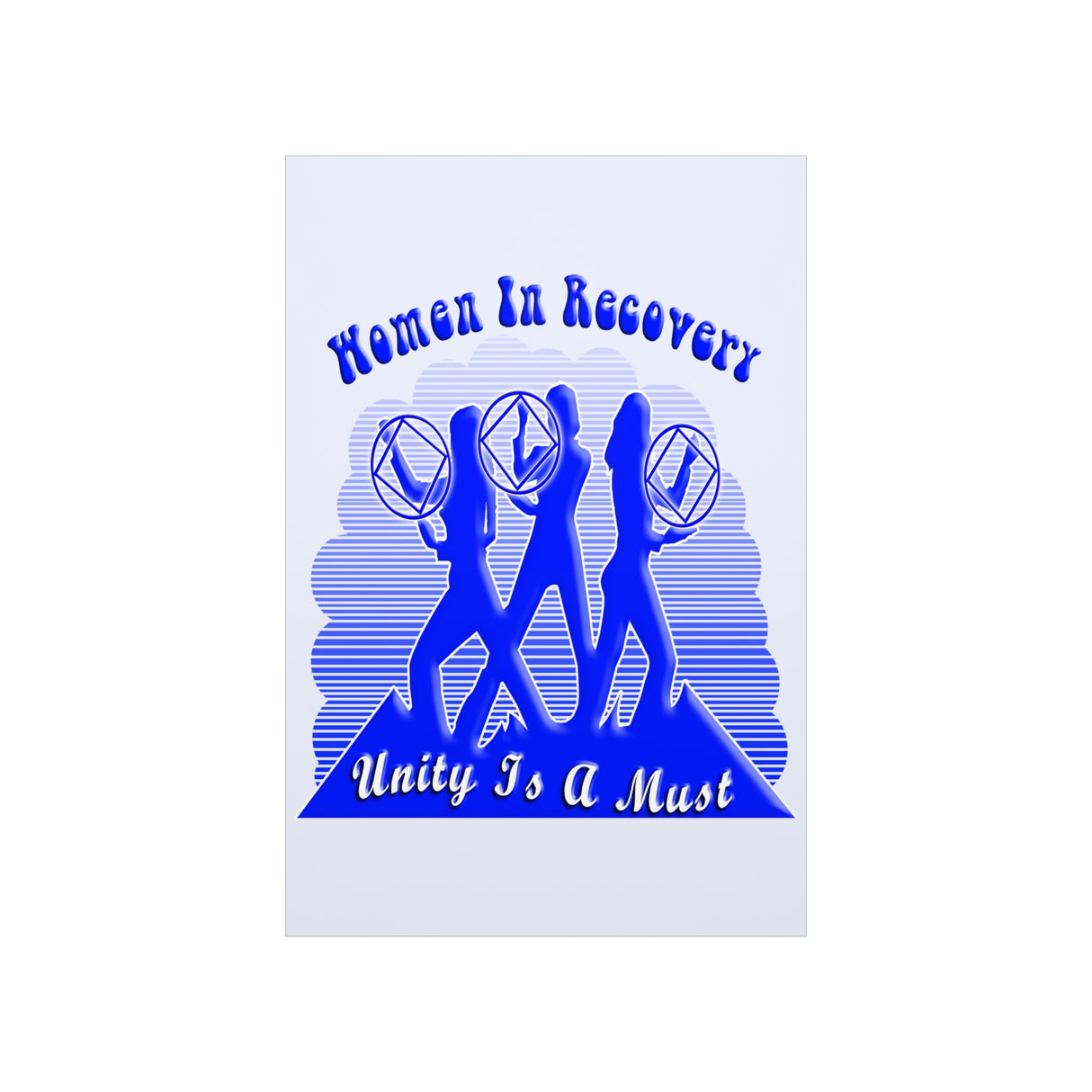 Women In Recovery Vertical Posters