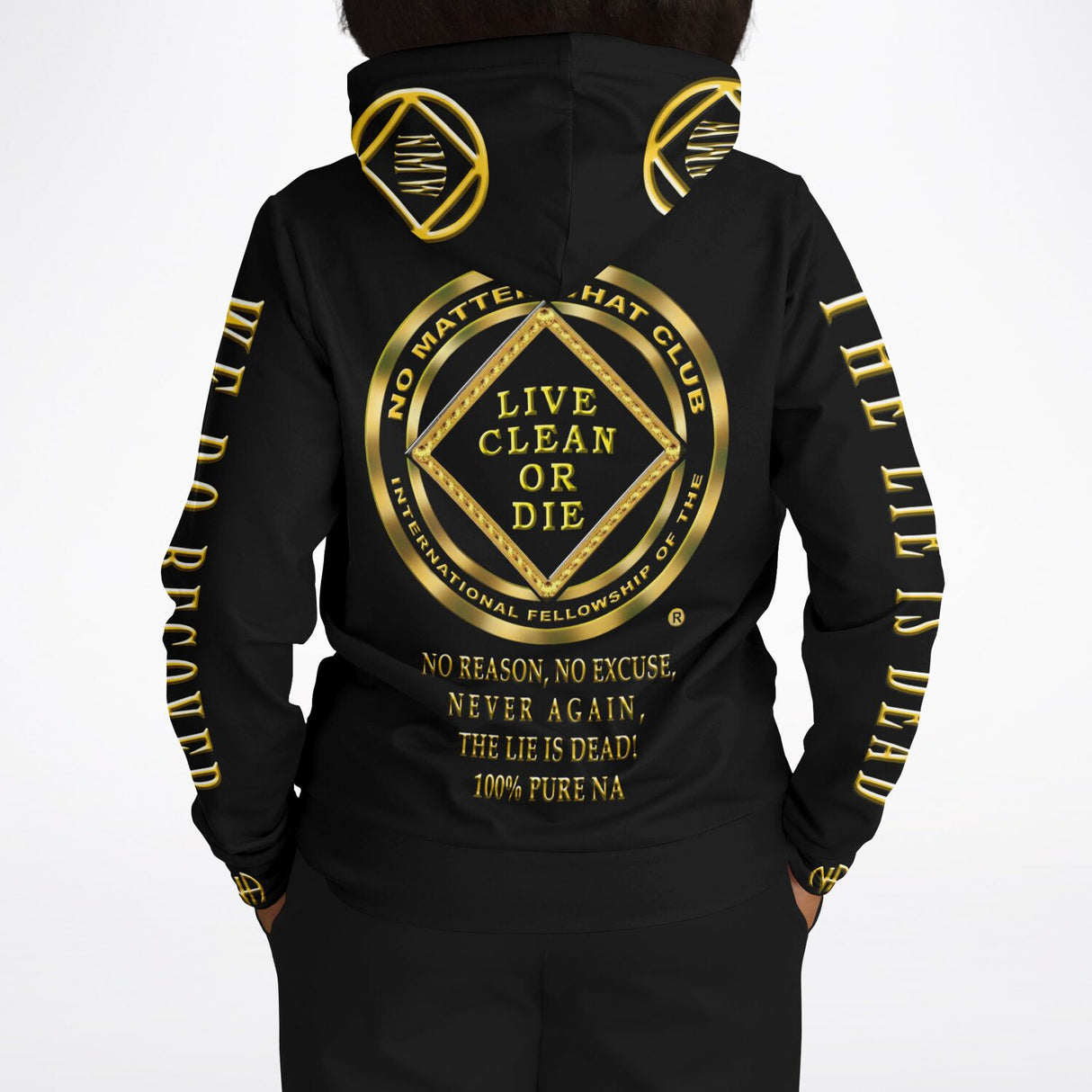 No Matter What AOP Hoodie