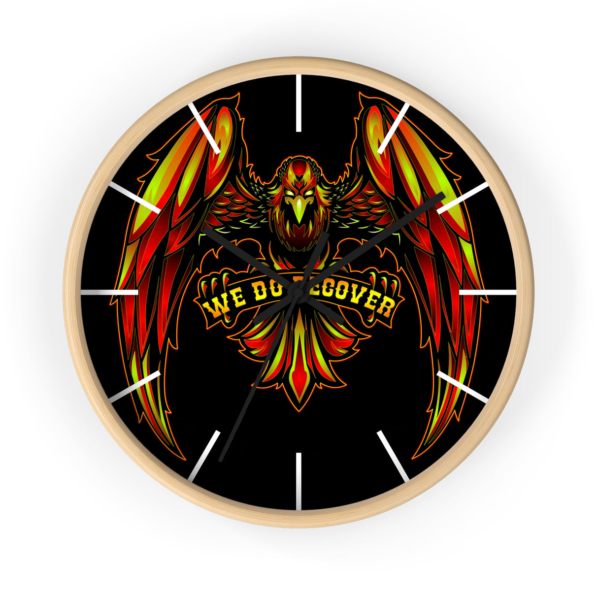 We Recover Eagle Wall clock