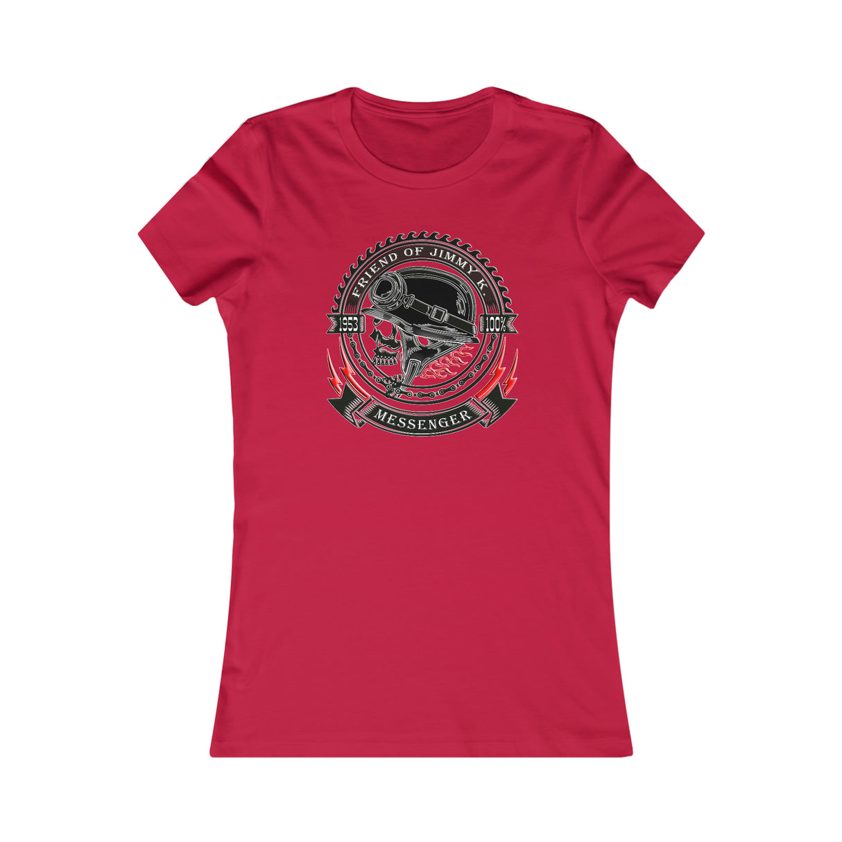 Jimmy K 1953 Messenger Style Women's DTG Tee