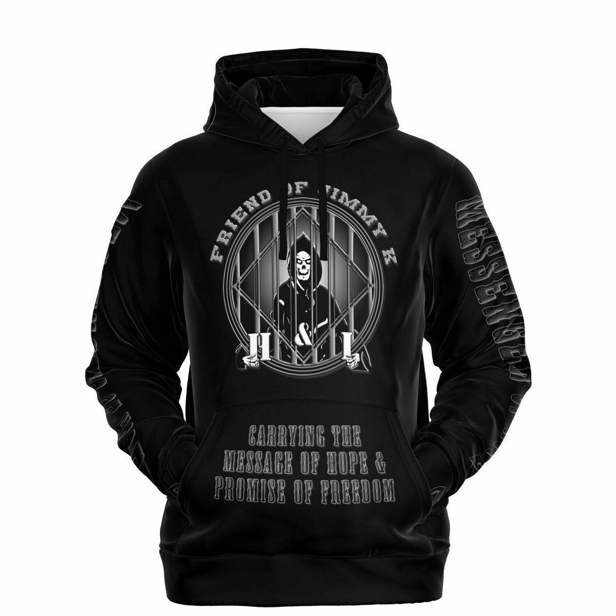 Fighting The Reaper AOP Hoodie