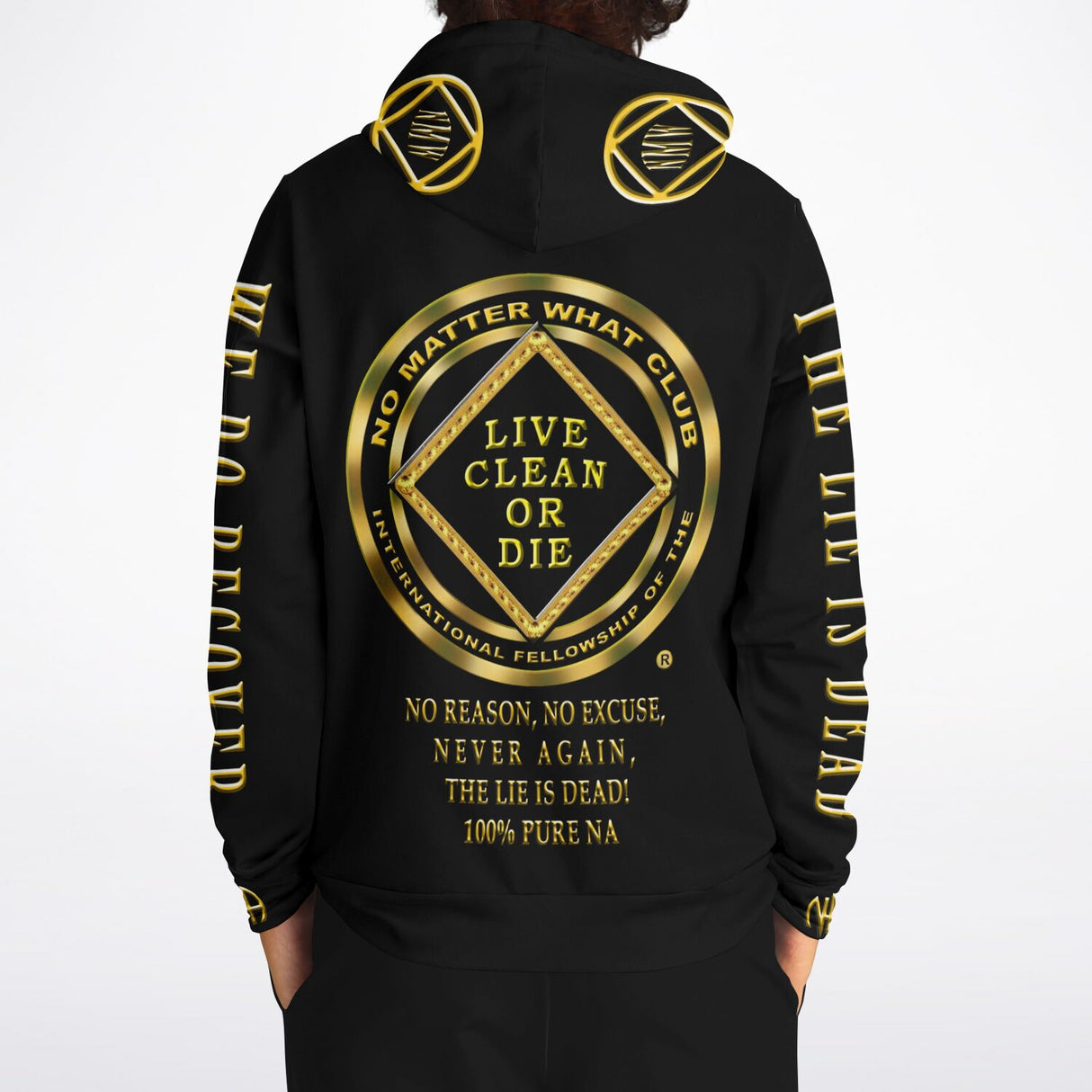 No Matter What AOP Hoodie