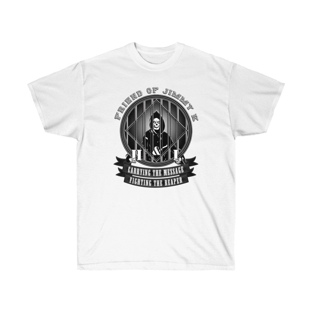 Fighting The Reaper V.2  dtg Tee