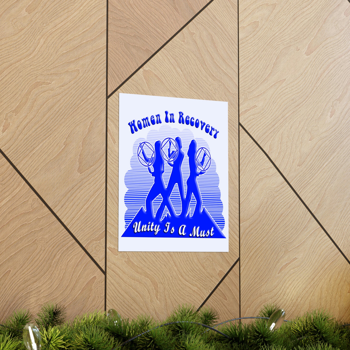 Women In Recovery Vertical Posters