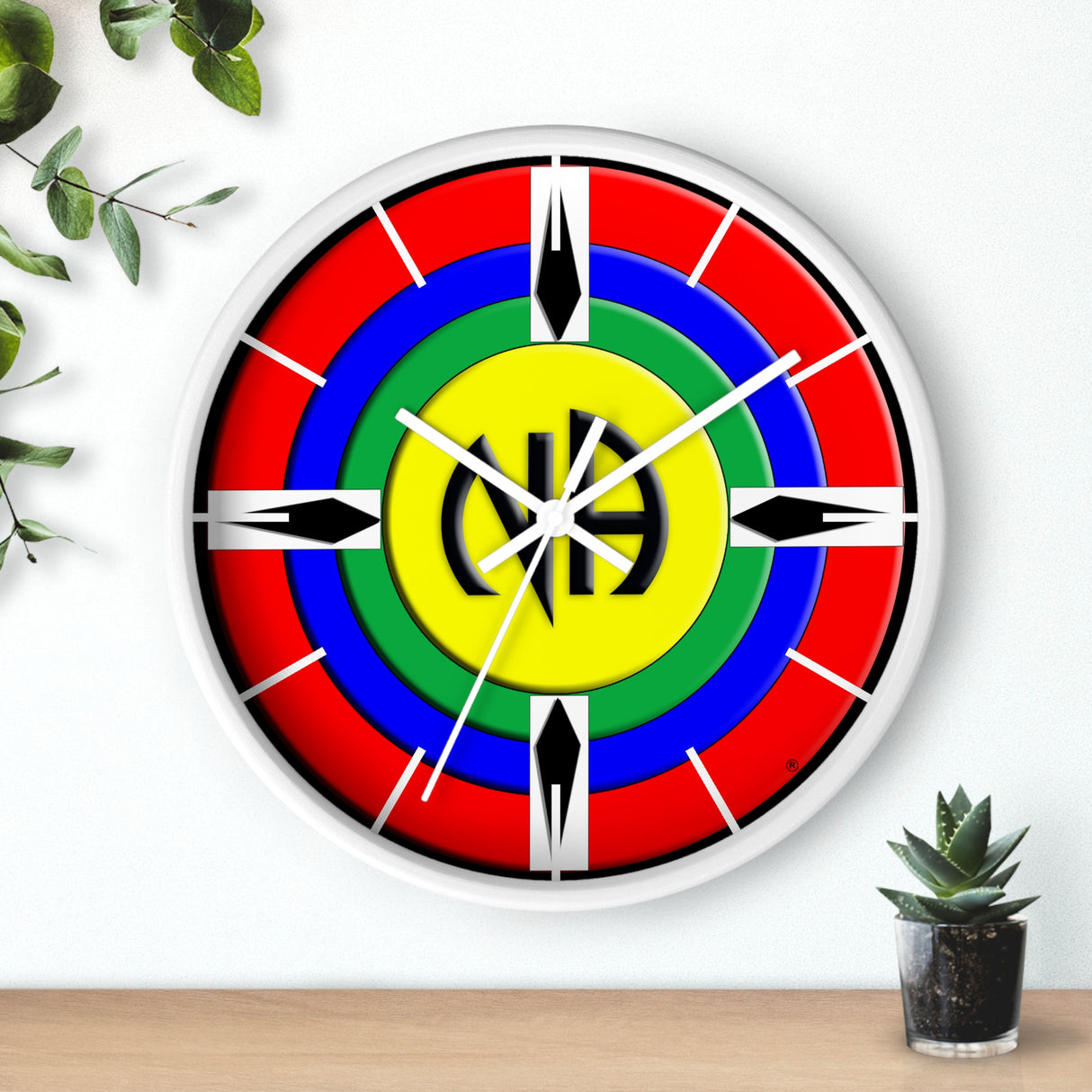 The Group Logo Logo Wall clock