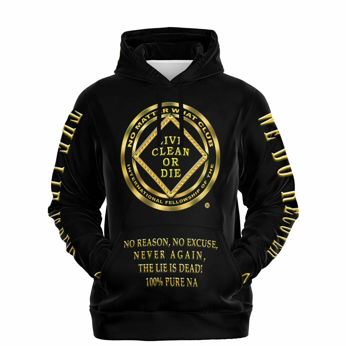 No Matter What AOP Hoodie