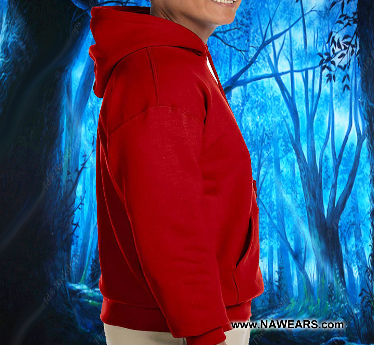 Hoodie - Promise Of Freedom Red