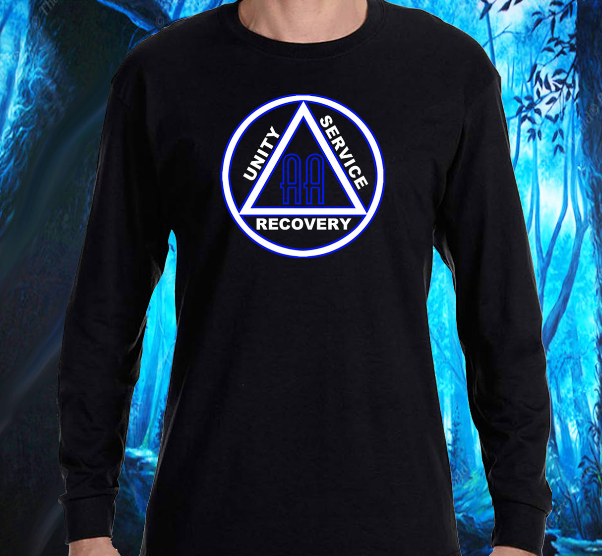 AA - 10" AA Symbol SS/LS Tee