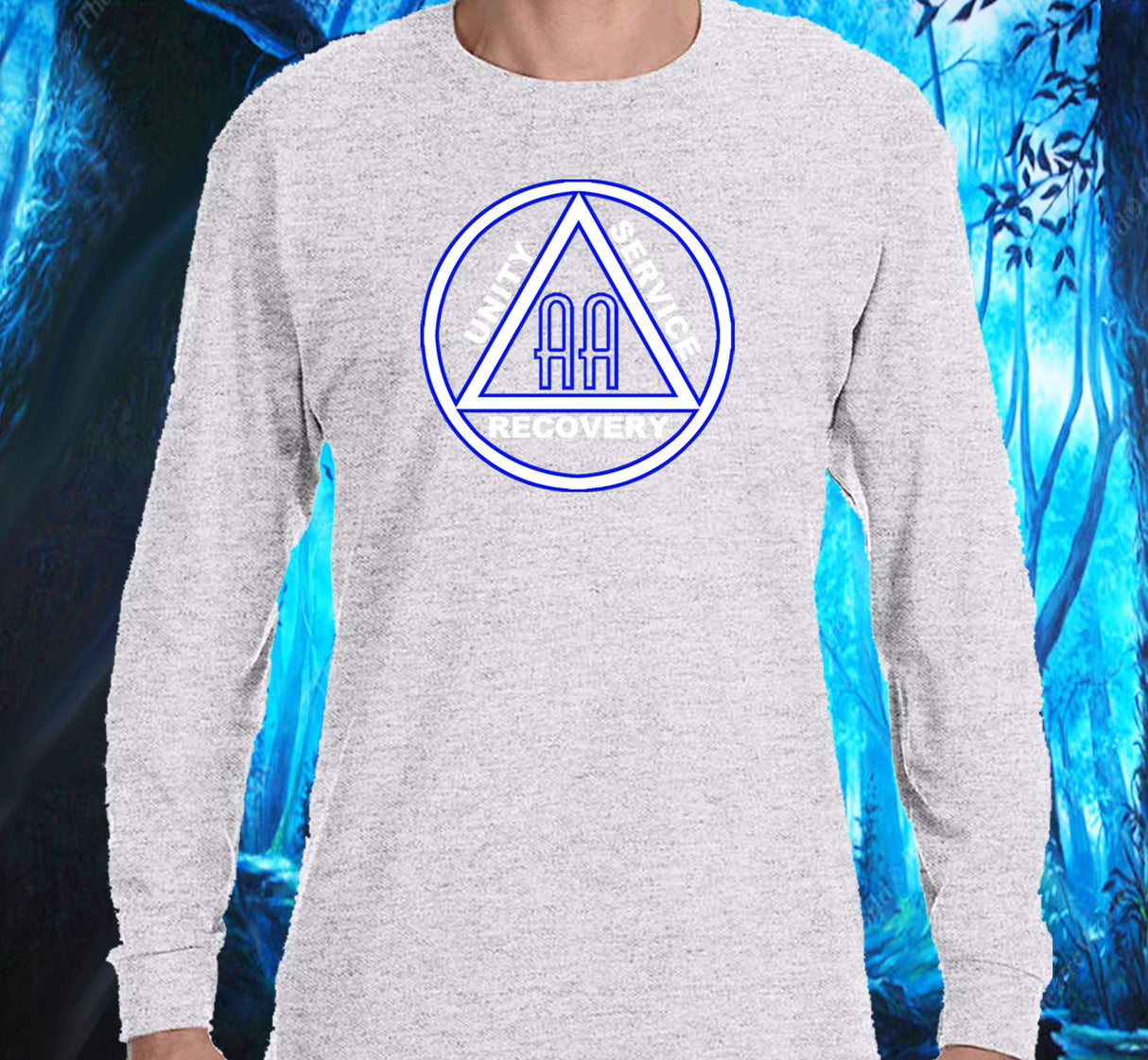 AA - 10" AA Symbol SS/LS Tee