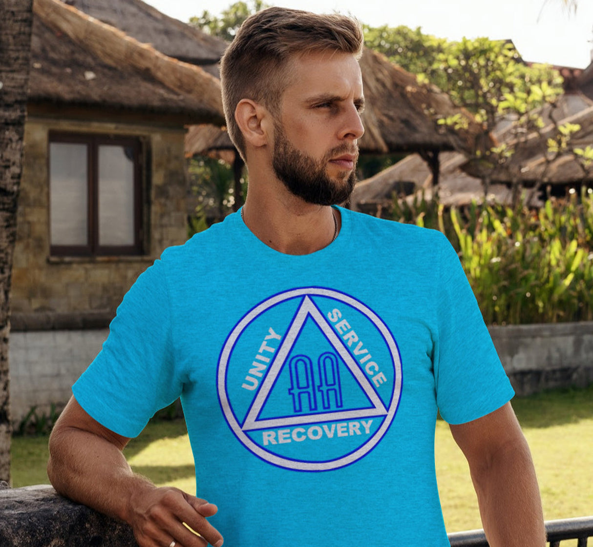 AA - 10" AA Symbol SS/LS Tee