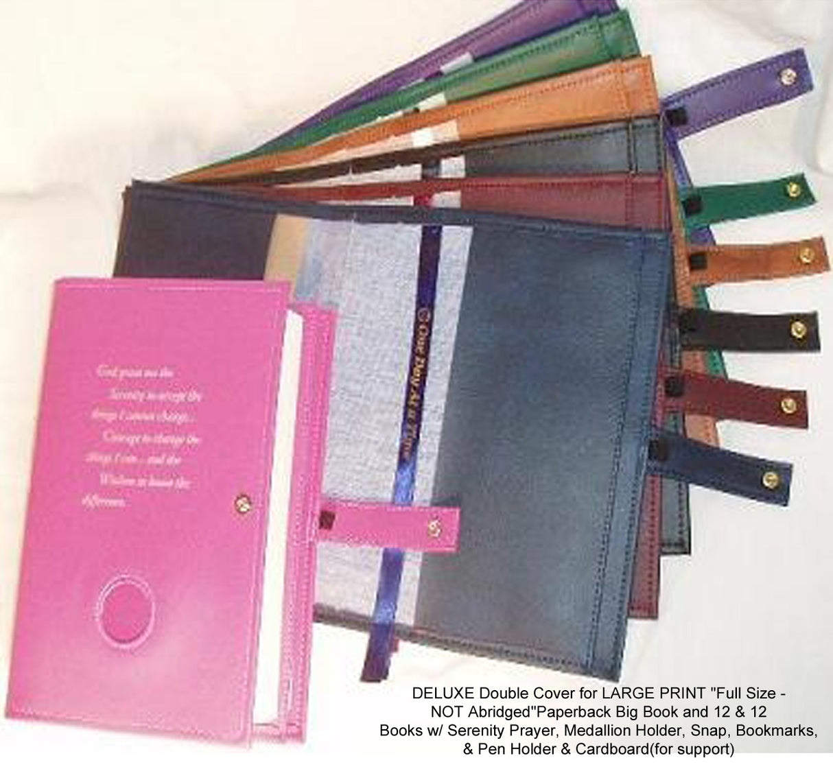 AA DELUXE Double Cover for LARGE PRINT