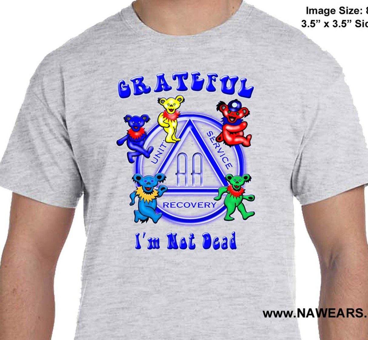AA- Grateful I'm Not Dead SS/LS Tee - nawears