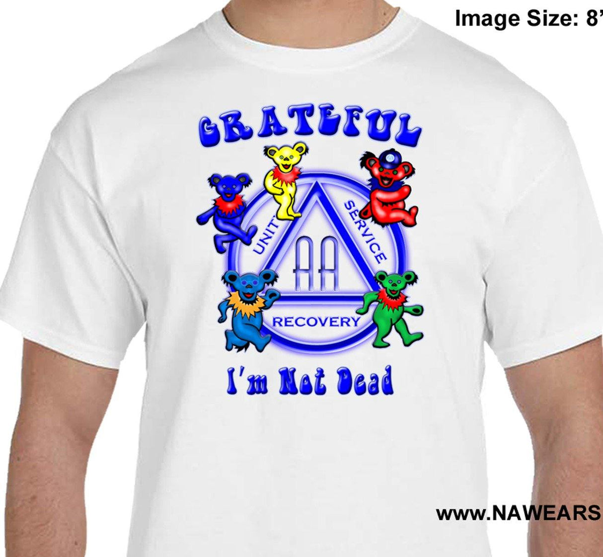 AA- Grateful I'm Not Dead SS/LS Tee - nawears