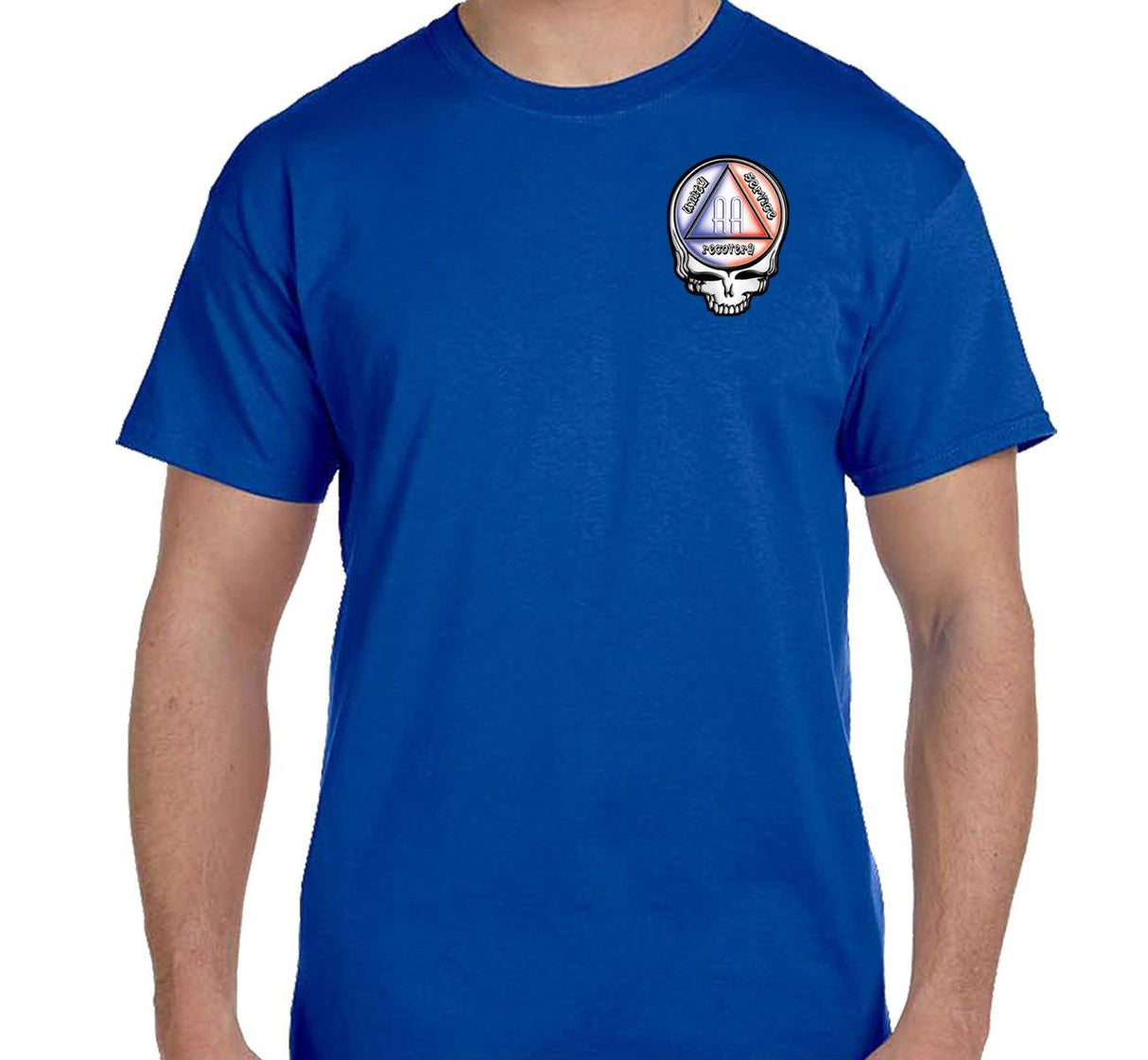 AA - 3" Dead Stealie Skull Symbol Tee - nawears