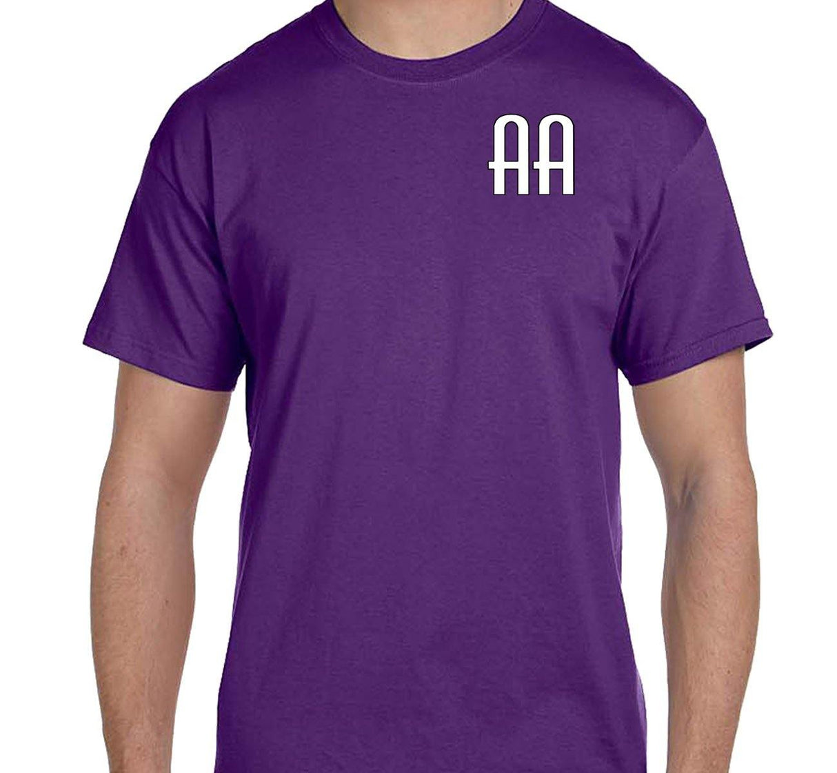 AA - 3" AA Initial Logo Tee - nawears