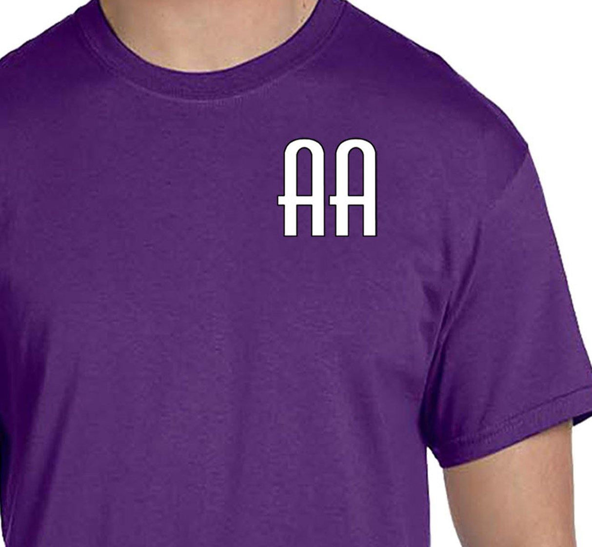 AA - 3" AA Initial Logo Tee - nawears