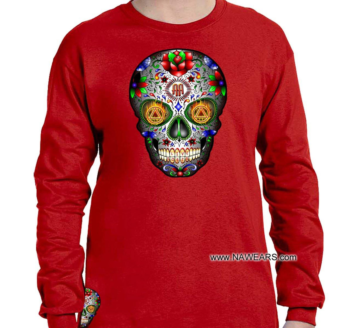 AA - Sugar Skull V.2 SS/LS Tee - nawears