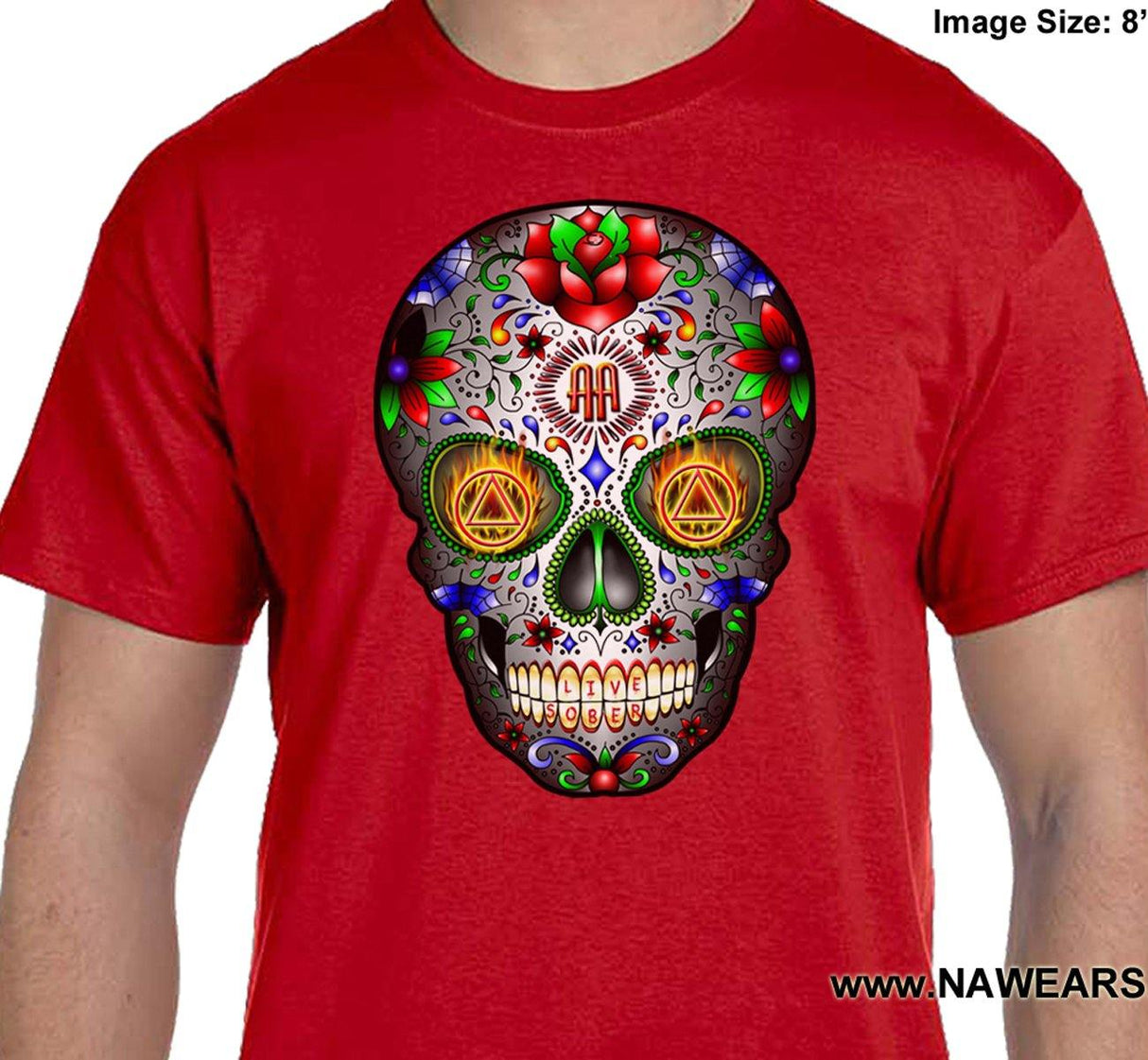 AA - Sugar Skull V.2 SS/LS Tee - nawears