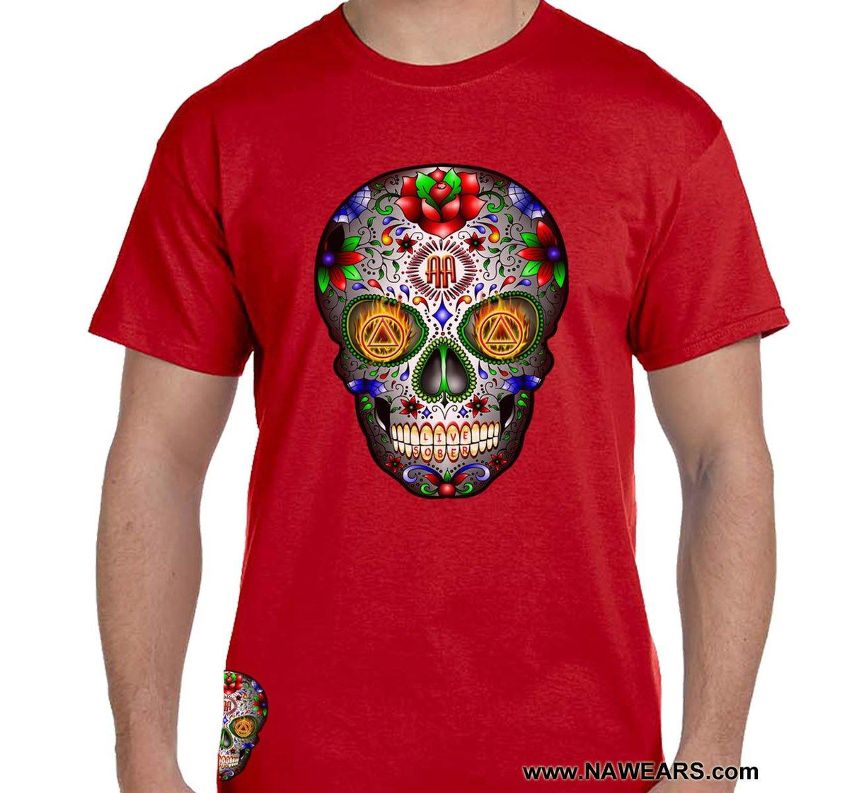 AA - Sugar Skull V.2 SS/LS Tee - nawears