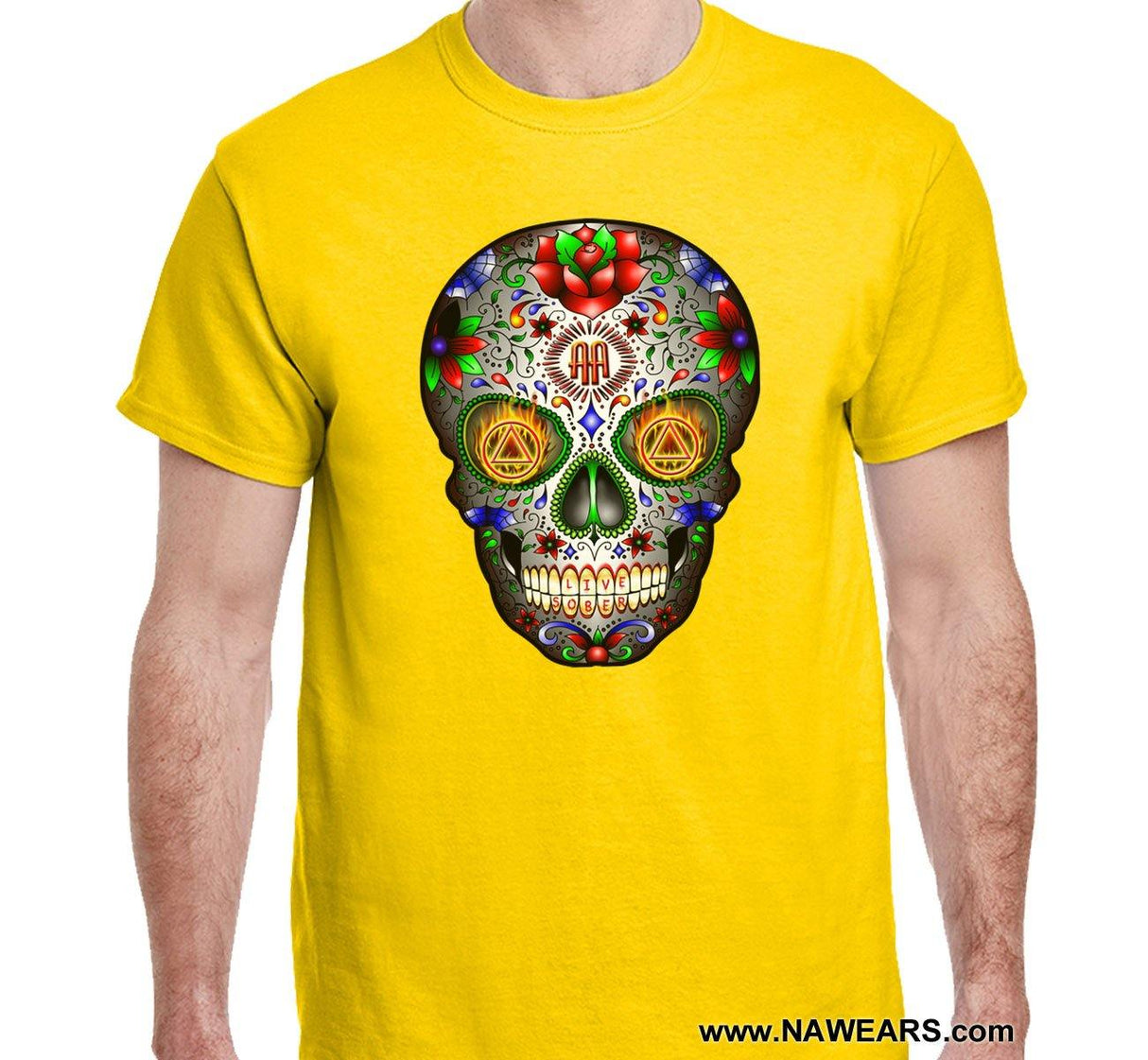 AA - Sugar Skull V.2 SS/LS Tee - nawears