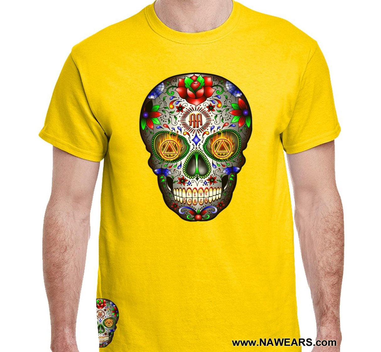 AA - Sugar Skull V.2 SS/LS Tee - nawears