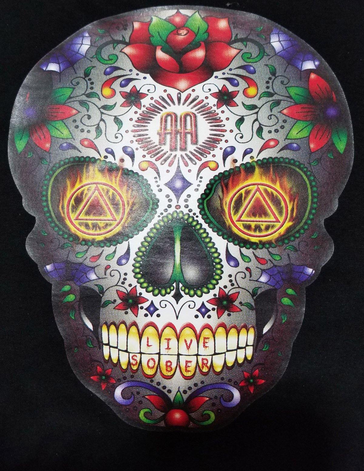 AA - Sugar Skull V.2 SS/LS Tee - nawears