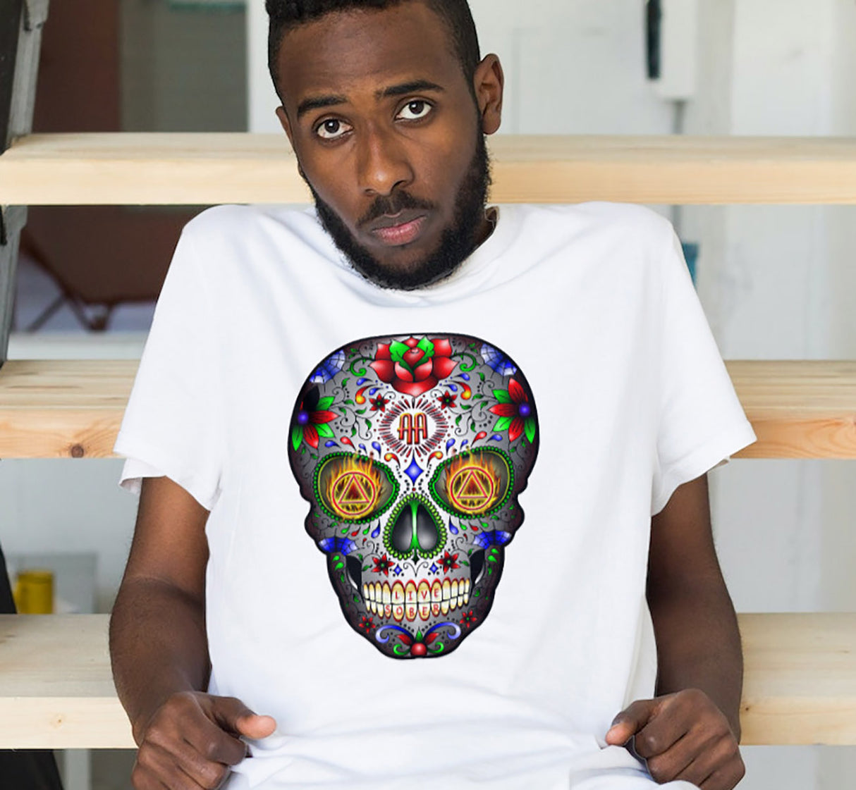 AA - Sugar Skull V.2 SS/LS Tee