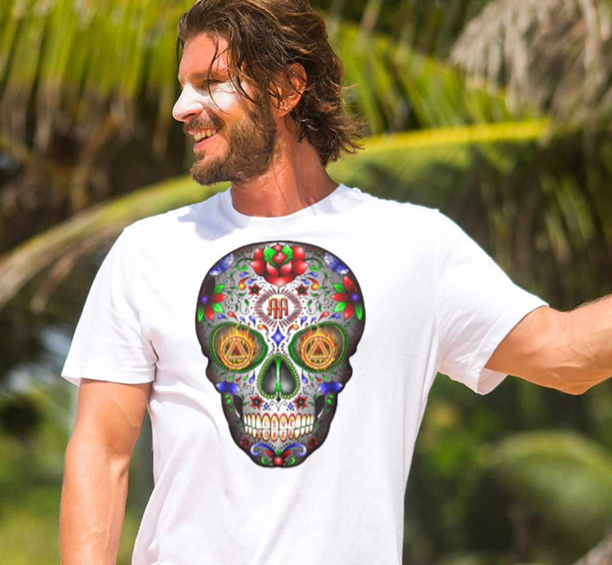 AA - Sugar Skull V.2 SS/LS Tee