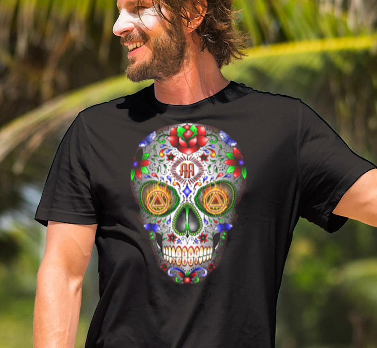 AA - Sugar Skull V.2 SS/LS Tee