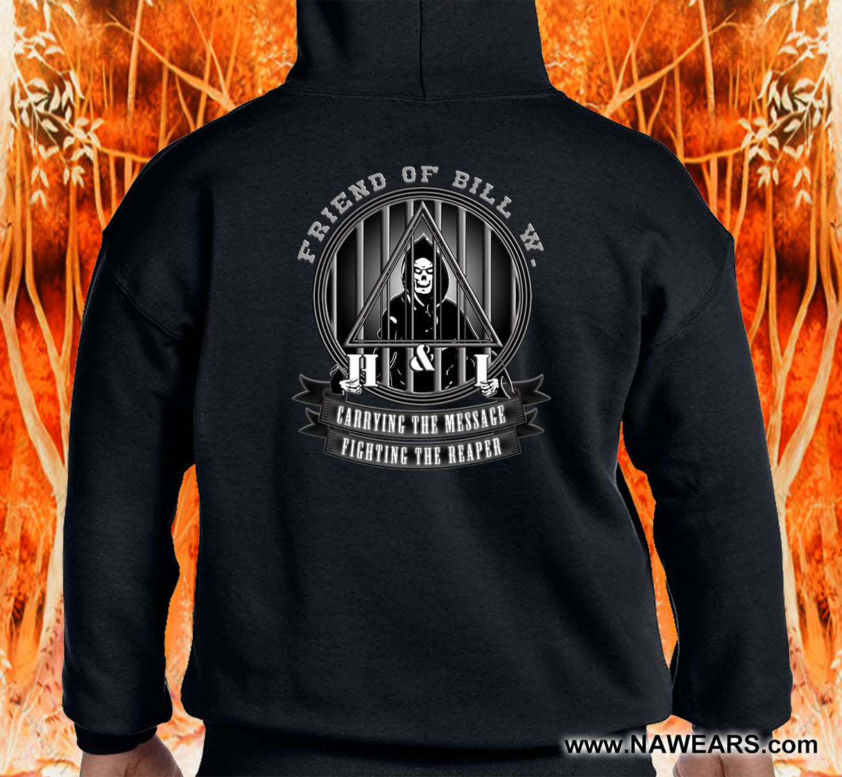 AA Hoodie - H&I Fighting The Reaper Hoodie