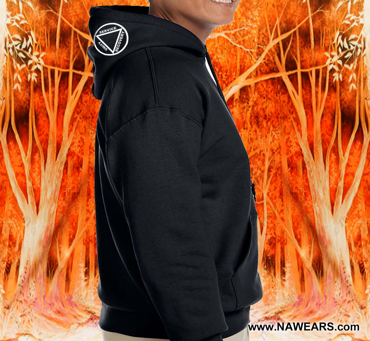 AA Hoodie -Trusted Servant - Black