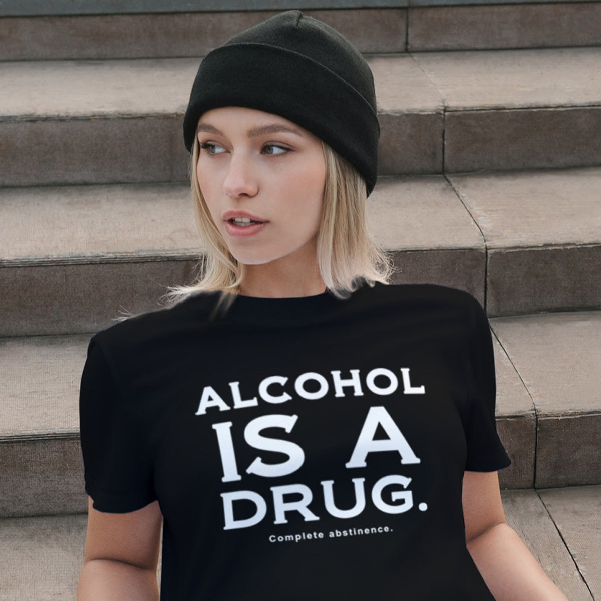 ldTs- Alcohol Is A Drug Ladies T's