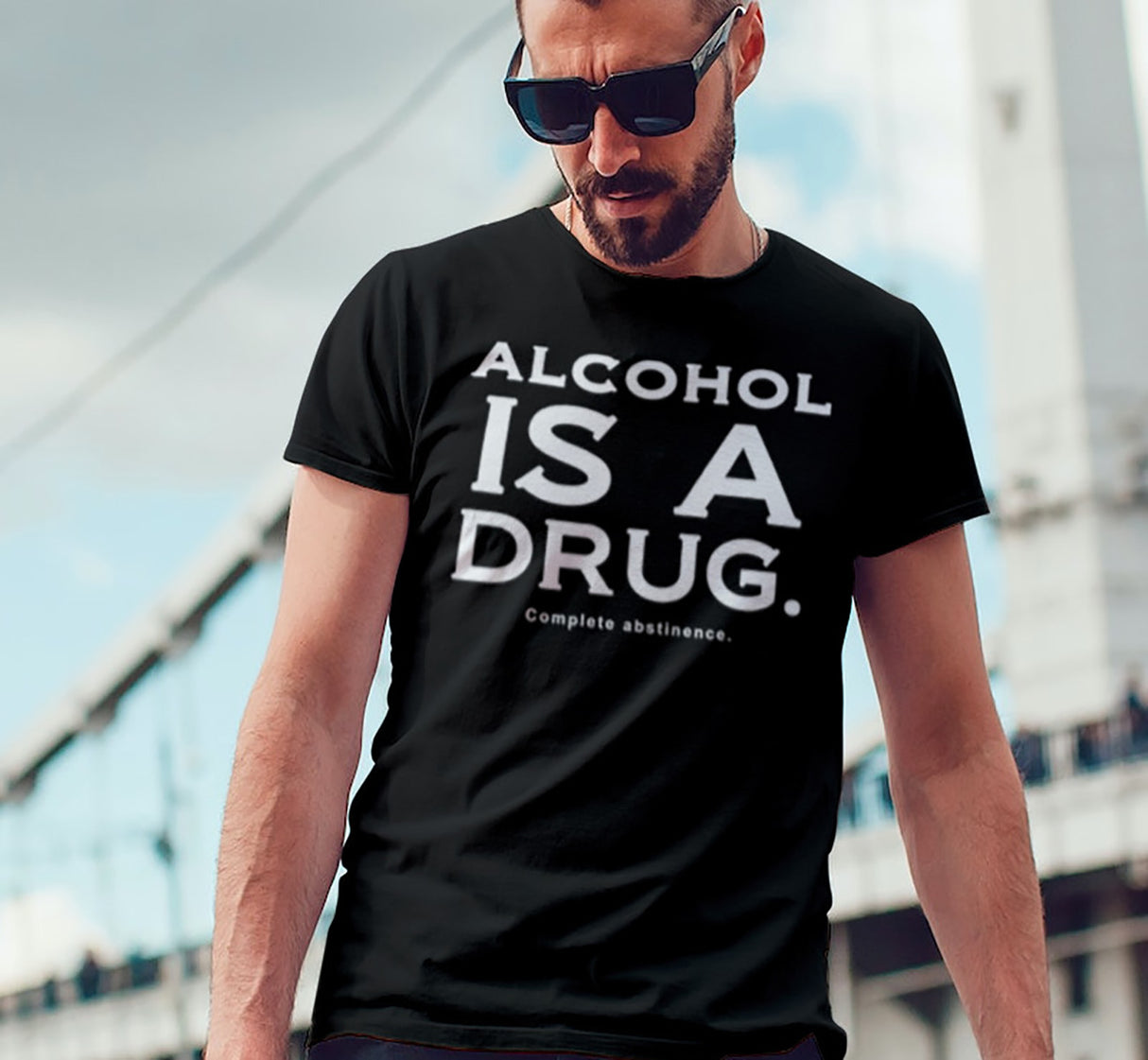 Alcohol  Is A Drug SS/LS Tee