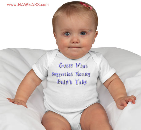 Infant Bodysuit - Guess What Suggestion