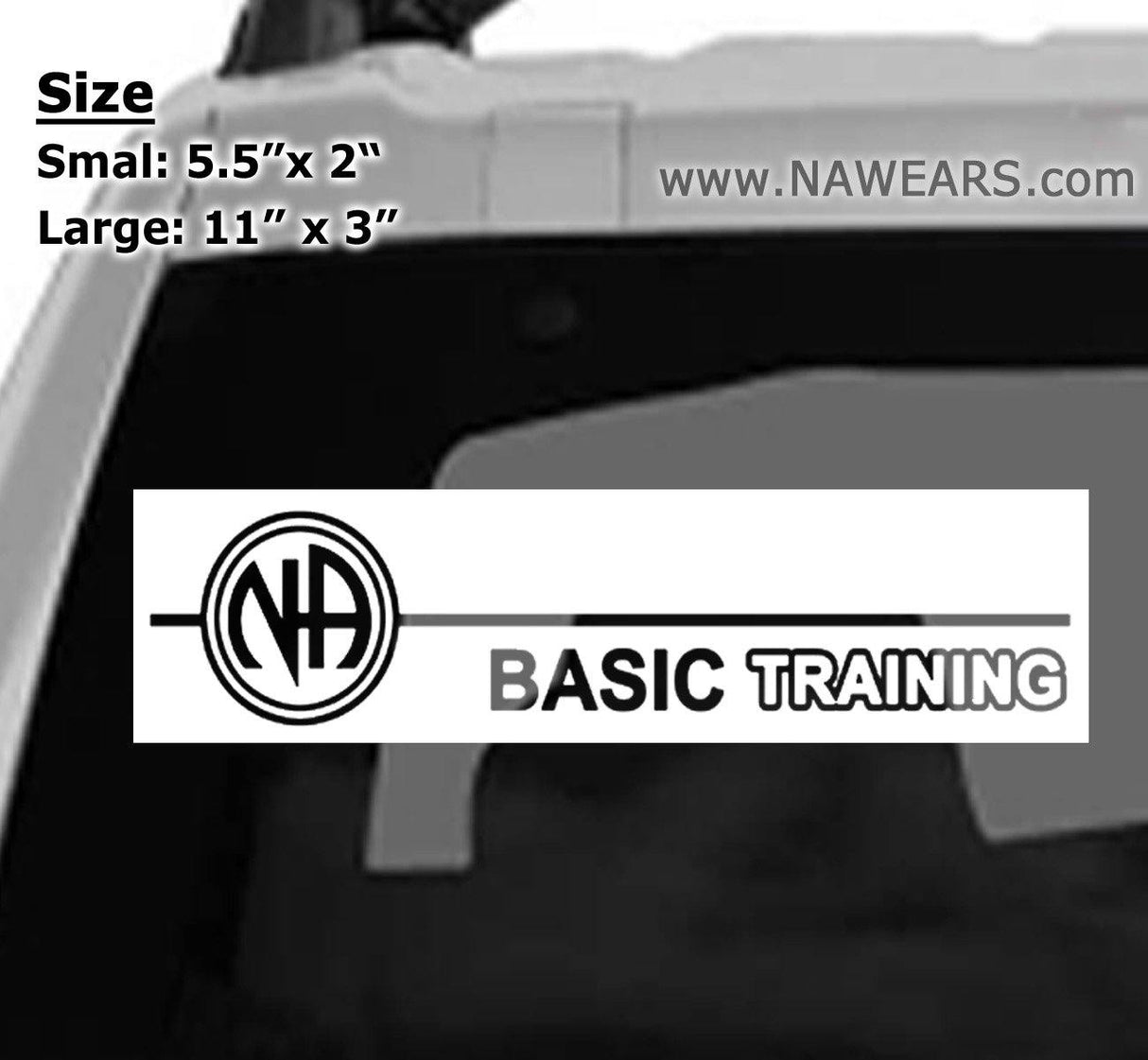 Win Decal - Basic Training Decals - nawears
