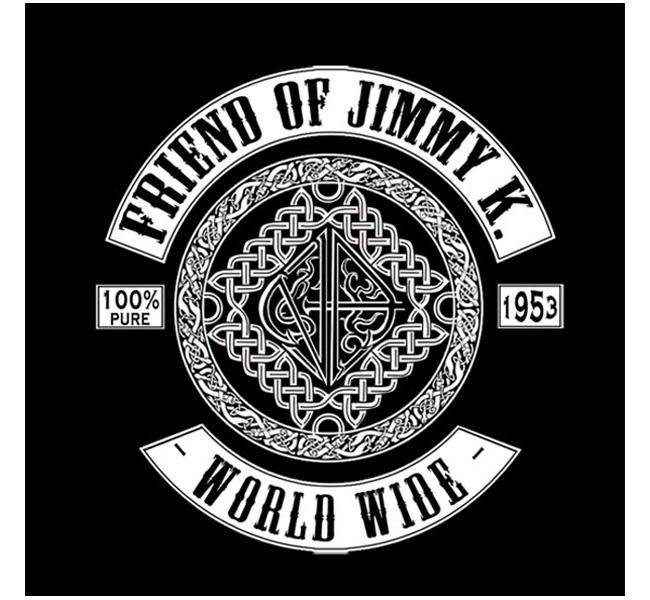 bs- Friennd Of Jimmy K - Sticker 3"x3" - nawears