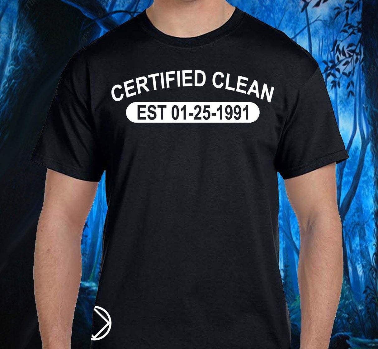 Certified Clean Custom Tee - nawears