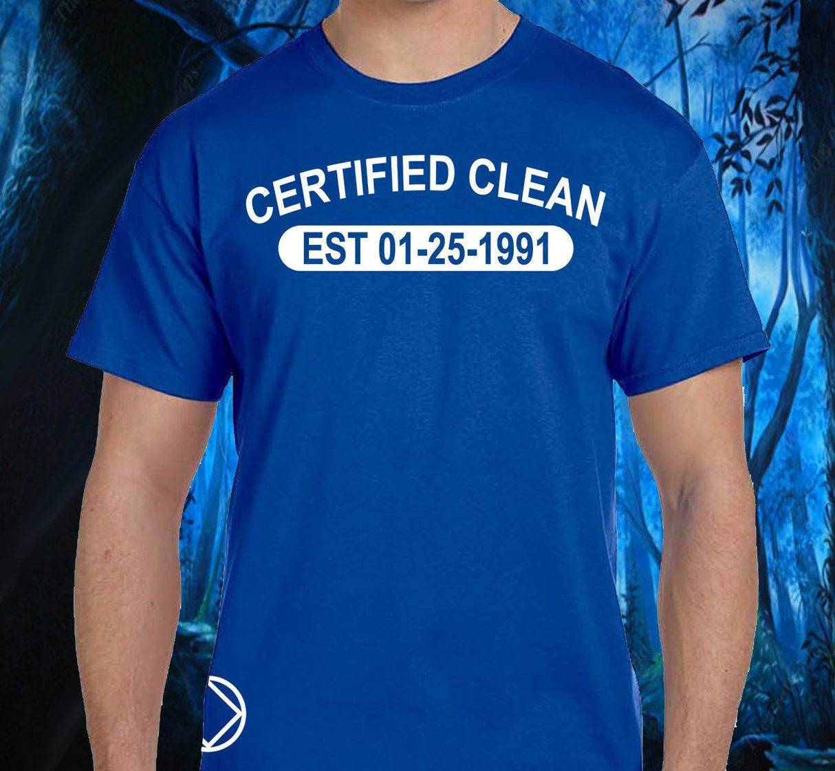 Certified Clean Custom Tee - nawears