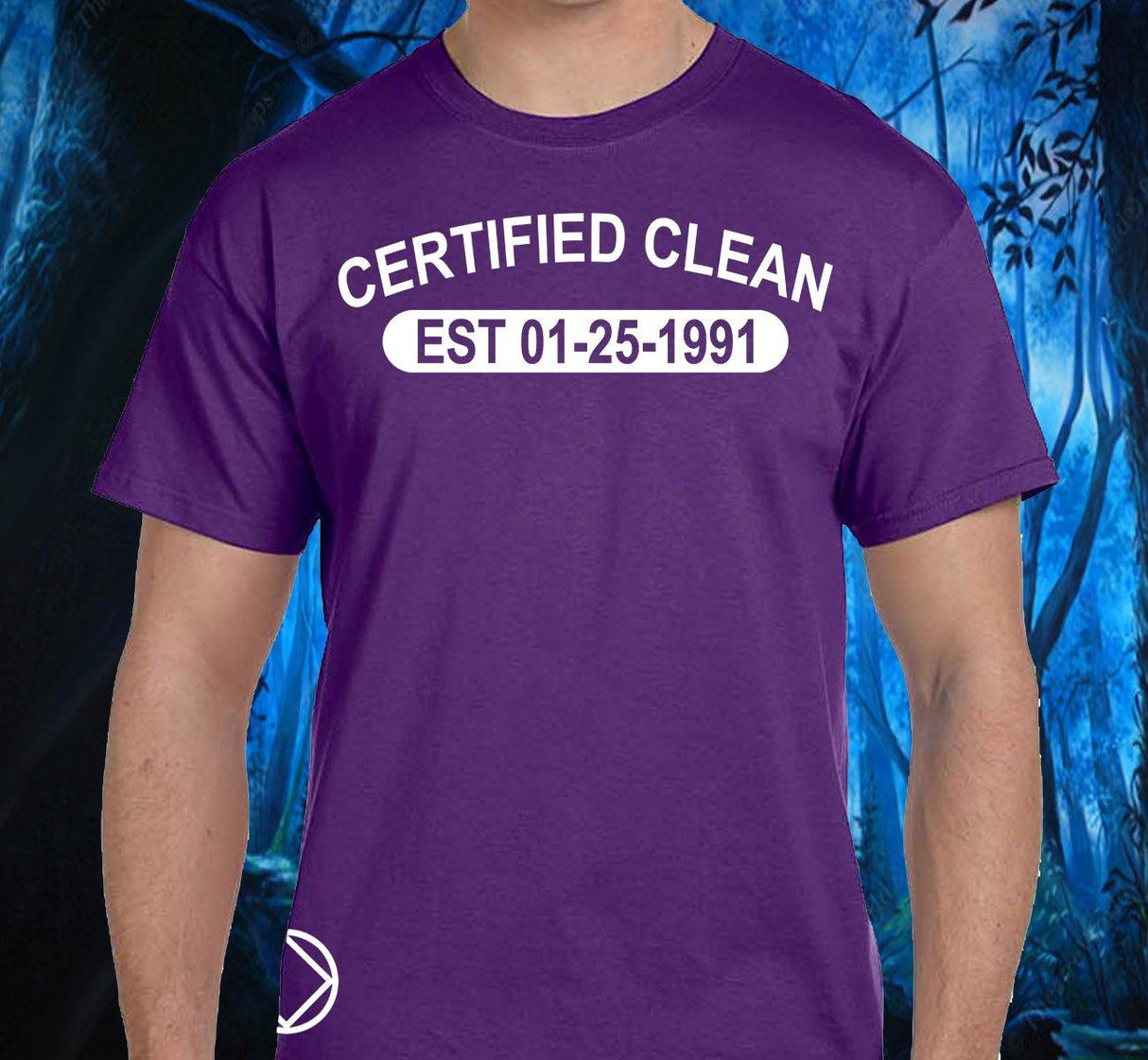 Certified Clean Custom Tee - nawears